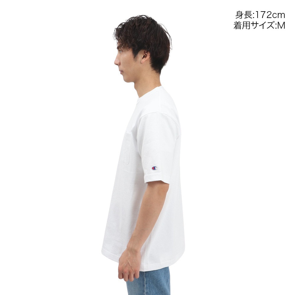 チャンピオン-ヘリテイジ（CHAMPION-HERITAGE）（メンズ）ティーテンイレブン ポケット半袖Tシャツ C5-B302 010