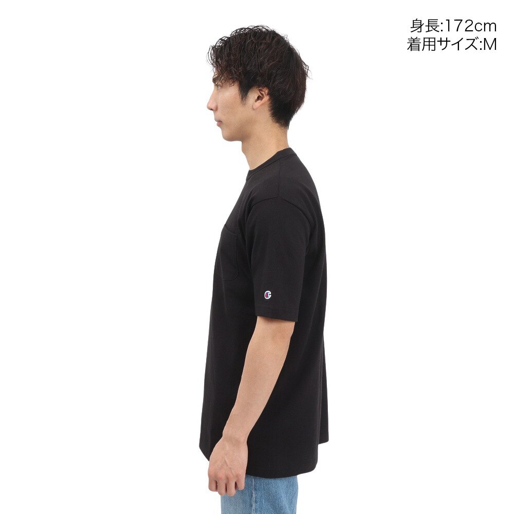 チャンピオン-ヘリテイジ（CHAMPION-HERITAGE）（メンズ）ティーテンイレブン ポケット半袖Tシャツ C5-B302 090