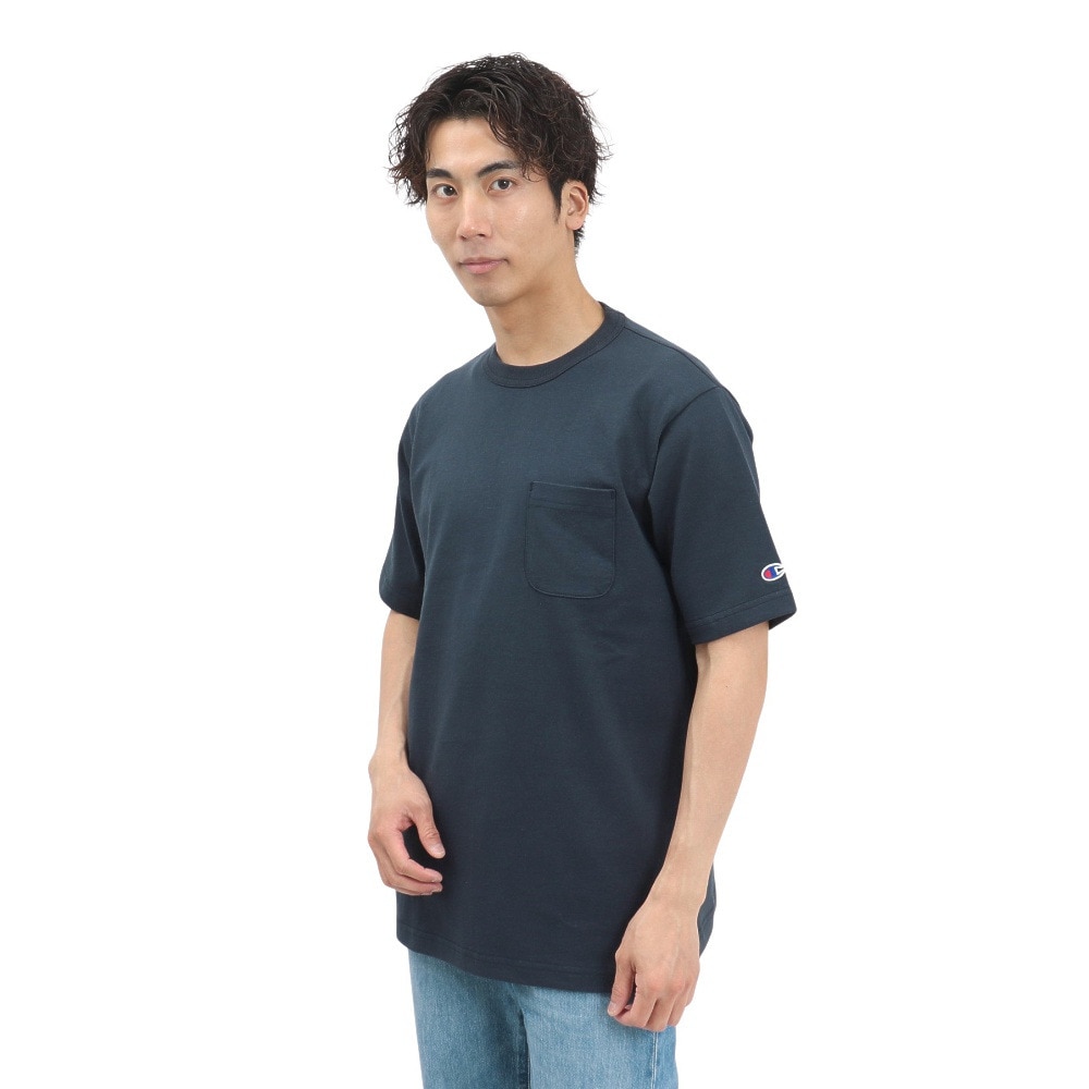チャンピオン-ヘリテイジ（CHAMPION-HERITAGE）（メンズ）ティーテンイレブン ポケット半袖Tシャツ C5-B302 370