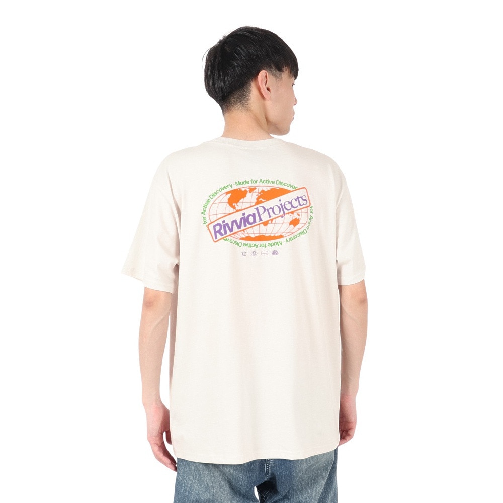 リヴィアプロジェクツ（Rivvia Projectu）（メンズ）PROJECTS Tシャツ RTE-25112-O.WHT