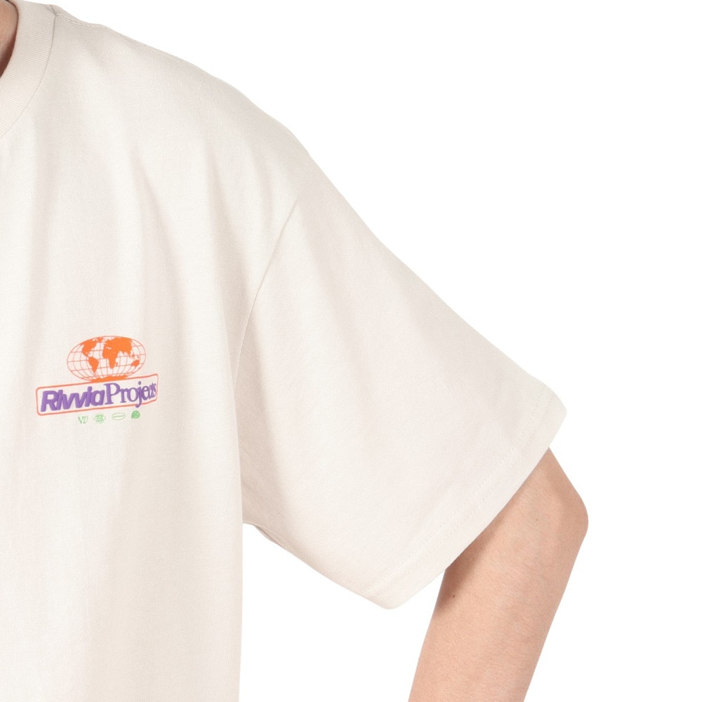 リヴィアプロジェクツ（Rivvia Projectu）（メンズ）PROJECTS Tシャツ RTE-25112-O.WHT