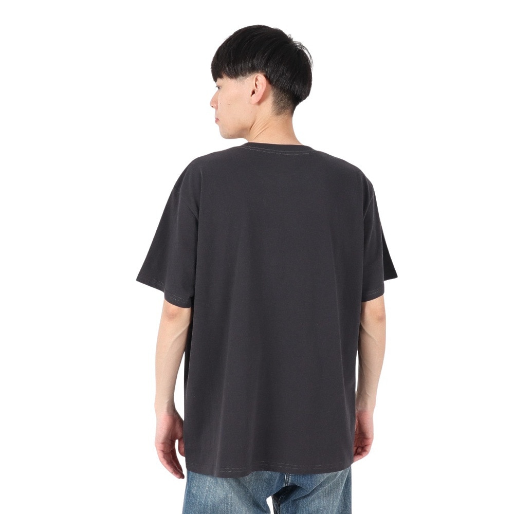 リヴィアプロジェクツ（Rivvia Projectu）（メンズ）SCHOLAR Tシャツ RTE-25113-BLK