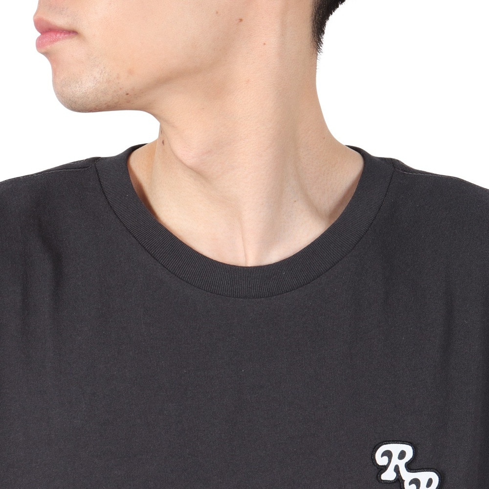 リヴィアプロジェクツ（Rivvia Projectu）（メンズ）SCHOLAR Tシャツ RTE-25113-BLK