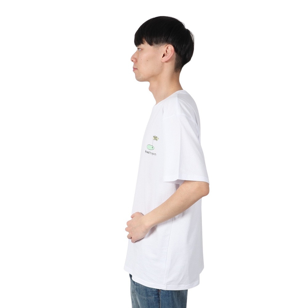 リヴィアプロジェクツ（Rivvia Projects）（メンズ）PARTEE 半袖Tシャツ RTE-25116-WHT