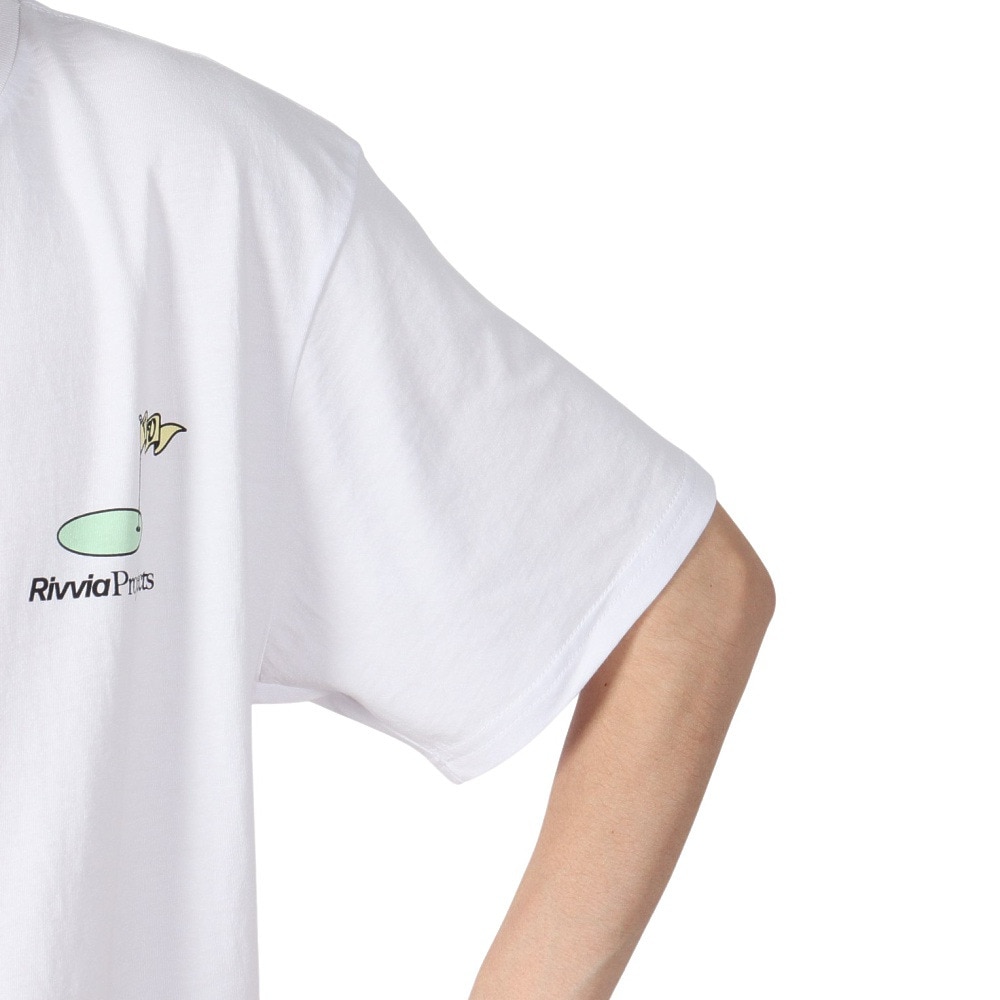 リヴィアプロジェクツ（Rivvia Projects）（メンズ）PARTEE 半袖Tシャツ RTE-25116-WHT