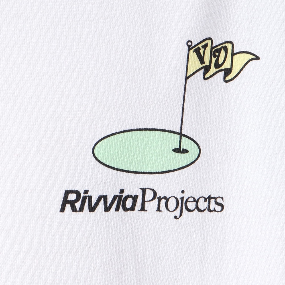 リヴィアプロジェクツ（Rivvia Projects）（メンズ）PARTEE 半袖Tシャツ RTE-25116-WHT