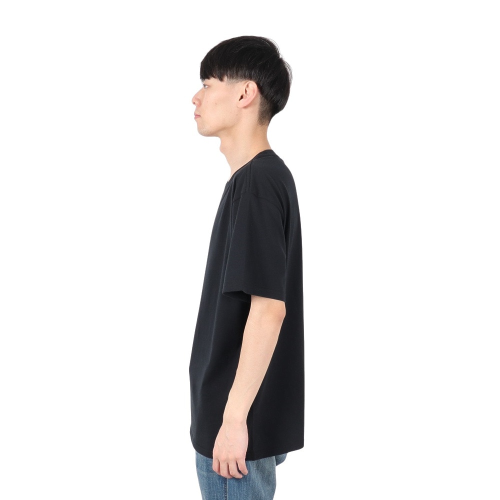 リヴィアプロジェクツ（Rivvia Projects）（メンズ）OUR MATE 半袖Tシャツ RTE-25125-BLK