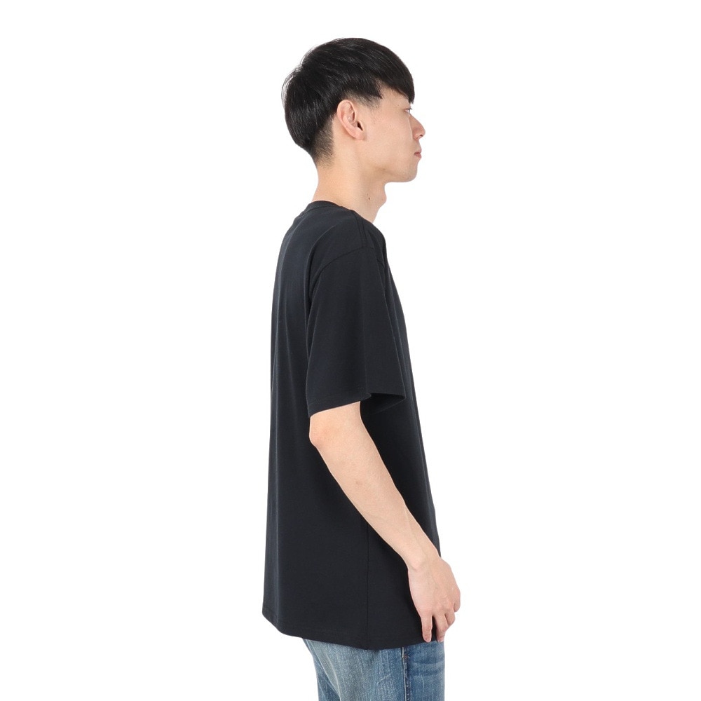 リヴィアプロジェクツ（Rivvia Projects）（メンズ）OUR MATE 半袖Tシャツ RTE-25125-BLK