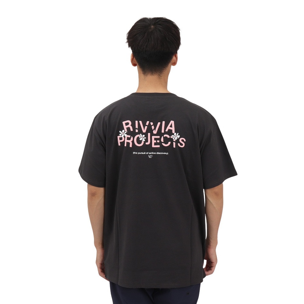 リヴィアプロジェクツ（Rivvia Projects）（メンズ）BOTANIC Tシャツ RTE-25222-BLK