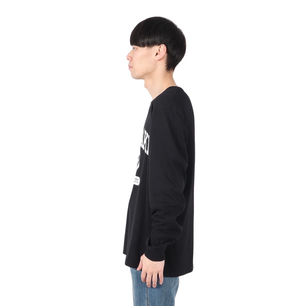 ラッセル（RUSSELL）（メンズ）カステラ 長袖Tシャツ RBM24F0026 BLK