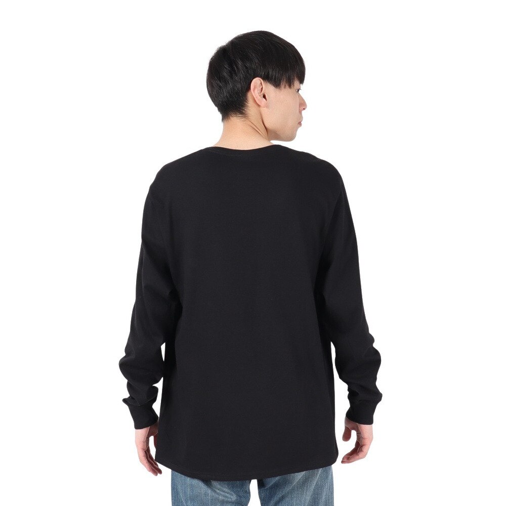 ラッセル（RUSSELL）（メンズ）カステラ 長袖Tシャツ RBM24F0026 BLK