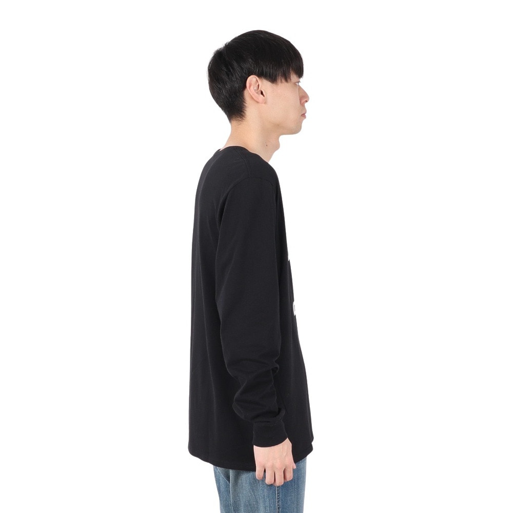 ラッセル（RUSSELL）（メンズ）カステラ 長袖Tシャツ RBM24F0026 BLK