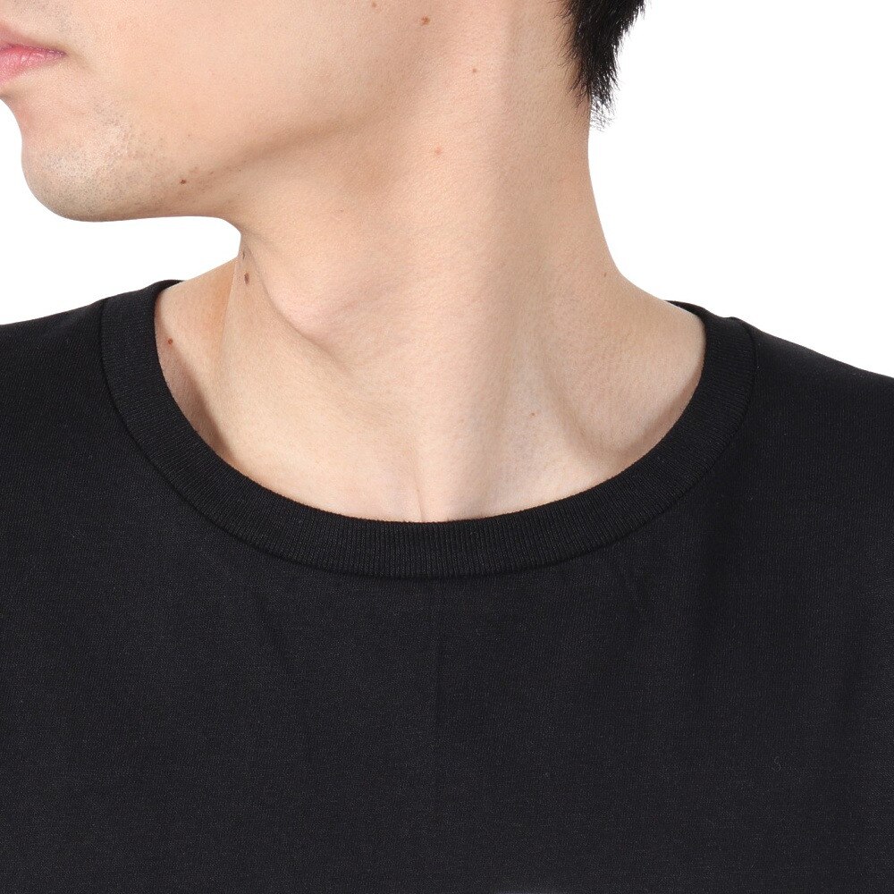 ラッセル（RUSSELL）（メンズ）カステラ 長袖Tシャツ RBM24F0026 BLK