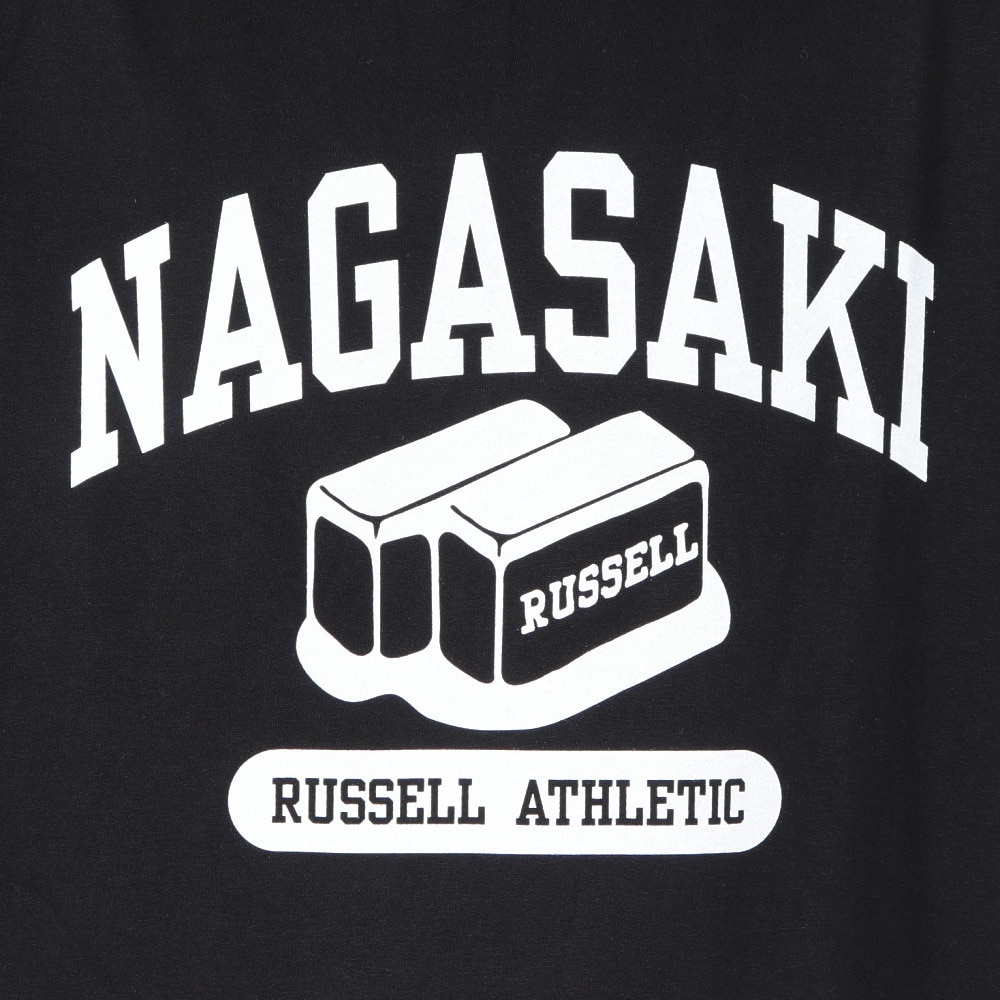 ラッセル（RUSSELL）（メンズ）カステラ 長袖Tシャツ RBM24F0026 BLK