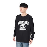 (メンズ)カステラ 長袖Tシャツ RBM24F0026 BLK