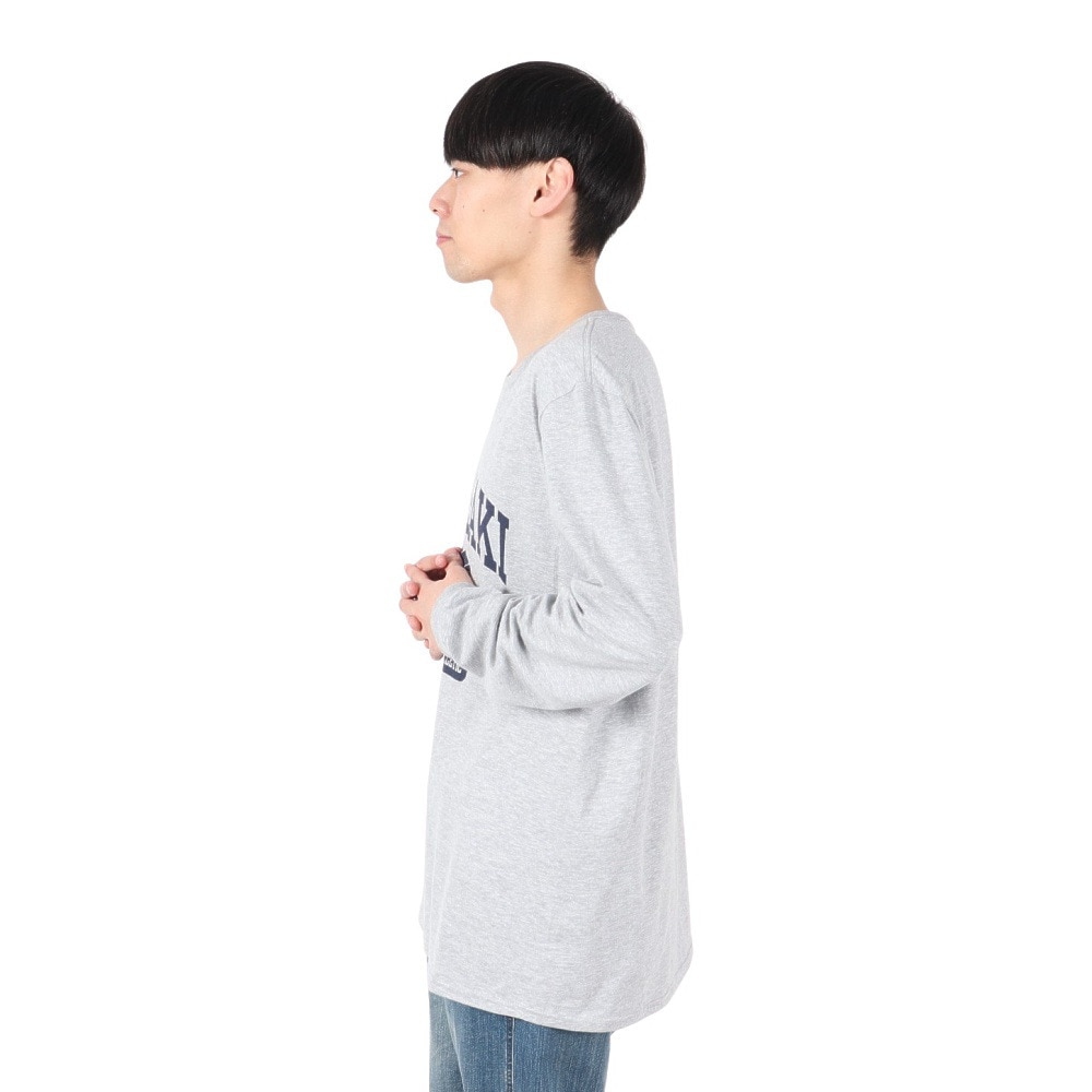 ラッセル（RUSSELL）（メンズ）カステラ 長袖Tシャツ RBM24F0026 MGRY