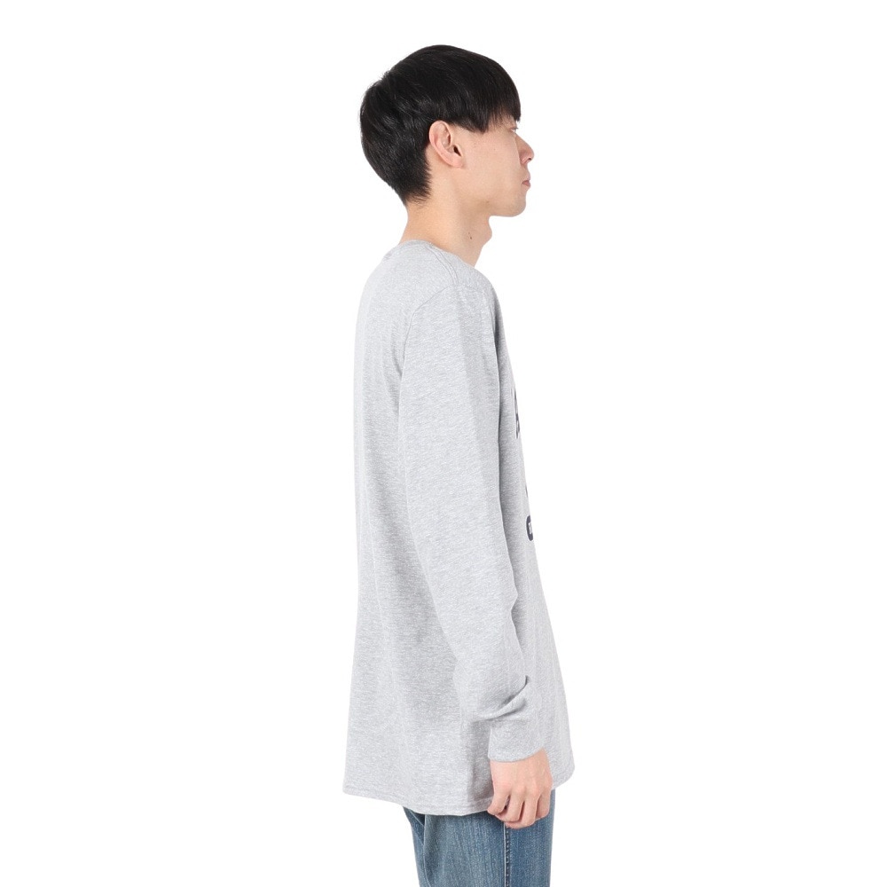 ラッセル（RUSSELL）（メンズ）カステラ 長袖Tシャツ RBM24F0026 MGRY