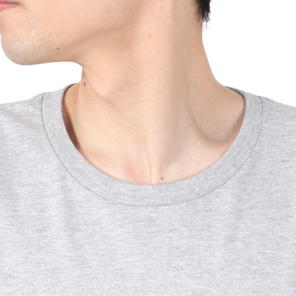 ラッセル（RUSSELL）（メンズ）カステラ 長袖Tシャツ RBM24F0026 MGRY