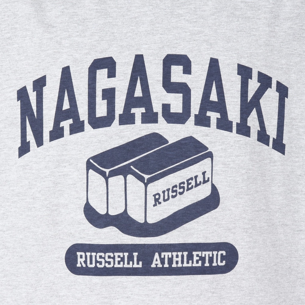 ラッセル（RUSSELL）（メンズ）カステラ 長袖Tシャツ RBM24F0026 MGRY