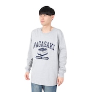 (メンズ)カステラ 長袖Tシャツ RBM24F0026 MGRY
