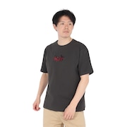 (メンズ)ラインストーン ロゴ 半袖Tシャツ 2511-18113-01302