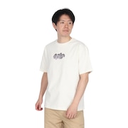 (メンズ)ラインストーン ロゴ 半袖Tシャツ 2511-18113-01362