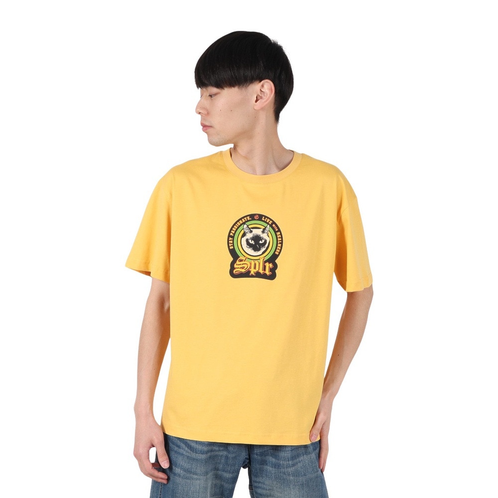 SPLR（SPLR）（メンズ）キャット プリント Tシャツ 2511-18113-01440