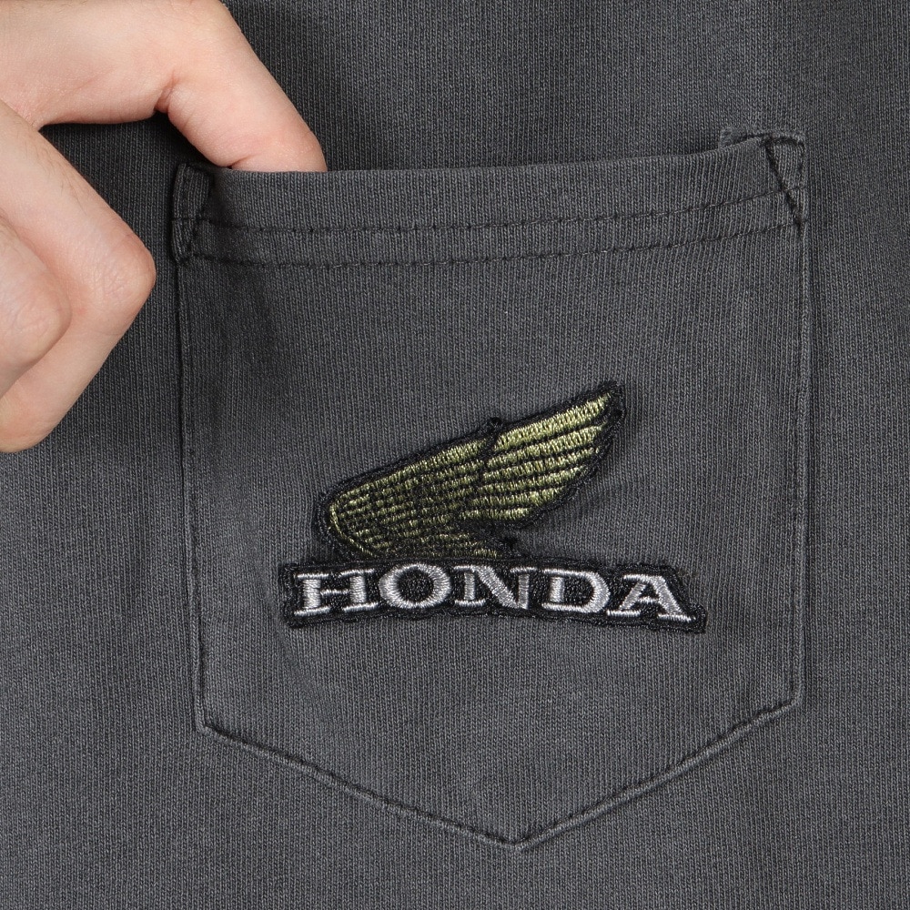 クリフメイヤー（KRIFF MAYER）（メンズ、レディース）HONDAコラボTシャツ CB750 2457200:17:CHARCOAL