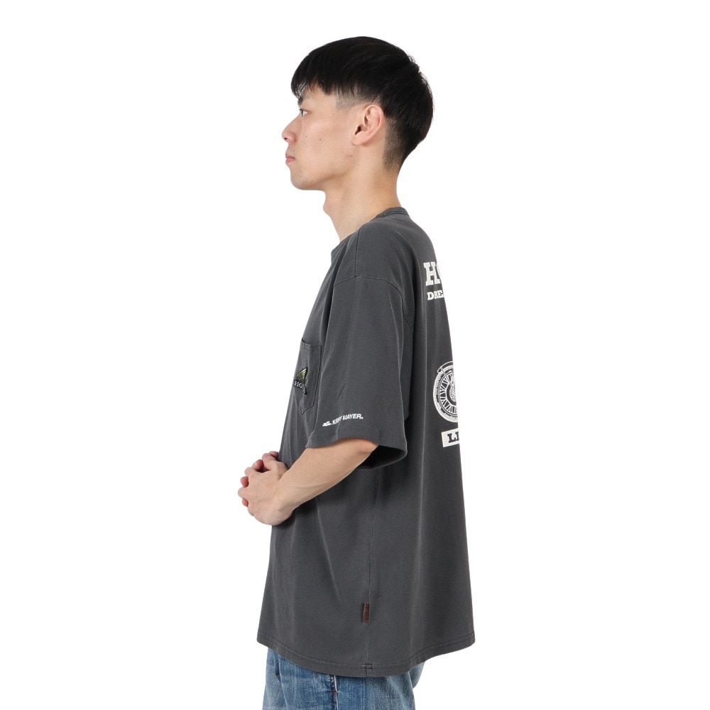 クリフメイヤー（KRIFF MAYER）（メンズ、レディース）HONDAコラボTシャツ CB750 2457200:17:CHARCOAL