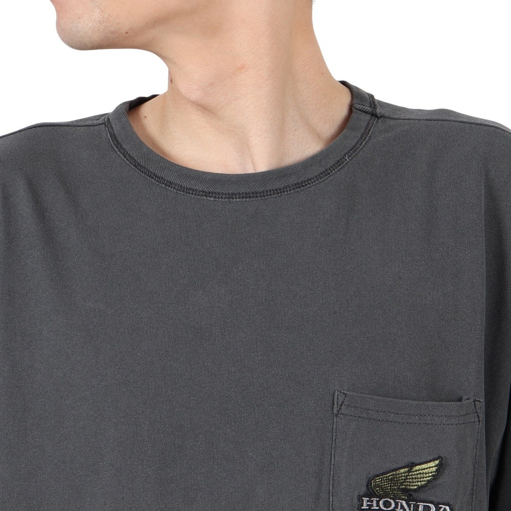 クリフメイヤー（KRIFF MAYER）（メンズ、レディース）HONDAコラボTシャツ CB750 2457200:17:CHARCOAL