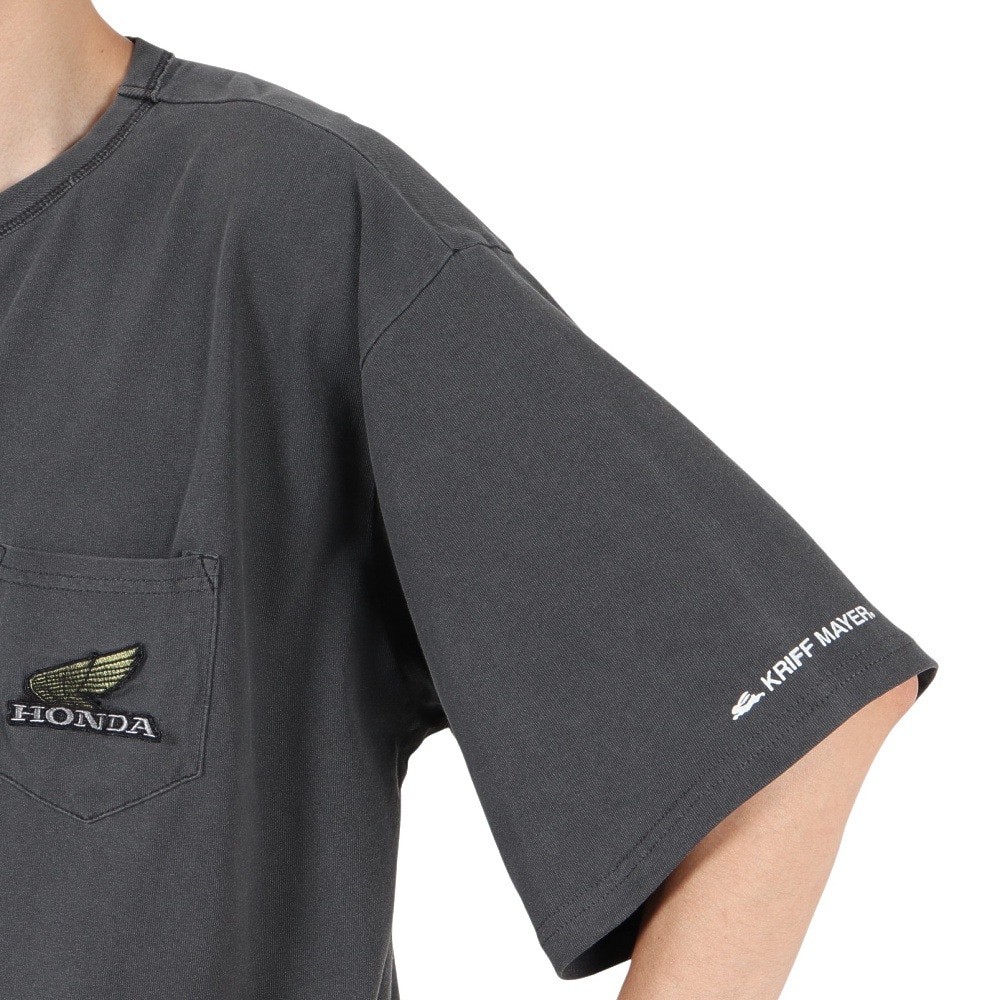 クリフメイヤー（KRIFF MAYER）（メンズ、レディース）HONDAコラボTシャツ CB750 2457200:17:CHARCOAL