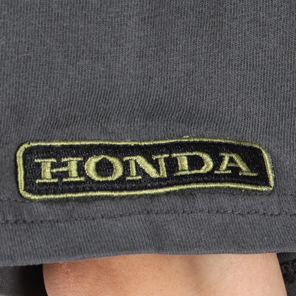 クリフメイヤー（KRIFF MAYER）（メンズ、レディース）HONDAコラボTシャツ WING 2457201:17:CHARCOAL