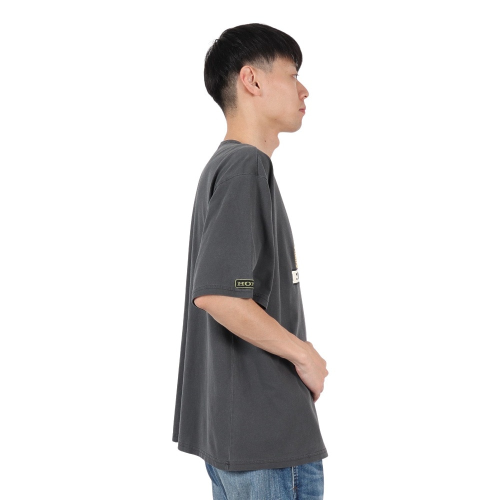 クリフメイヤー（KRIFF MAYER）（メンズ、レディース）HONDAコラボTシャツ WING 2457201:17:CHARCOAL