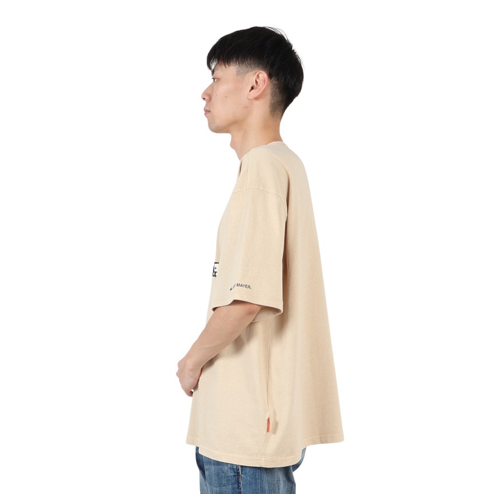 クリフメイヤー（KRIFF MAYER）（メンズ、レディース）HONDAコラボTシャツ WING 2457201:20:BEIGE