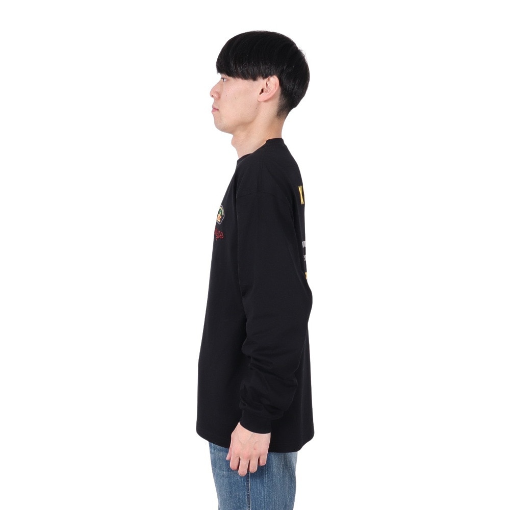 エクストララージ（XLARGE）（メンズ）PEACE SQUAD 長袖Tシャツ 101251011004-BLACK