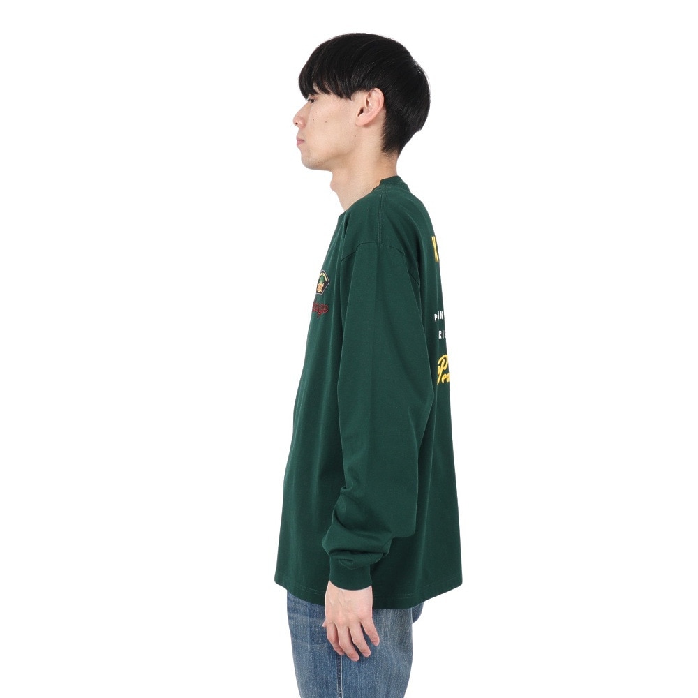 エクストララージ（XLARGE）（メンズ）PEACE SQUAD 長袖Tシャツ 101251011004-GREEN