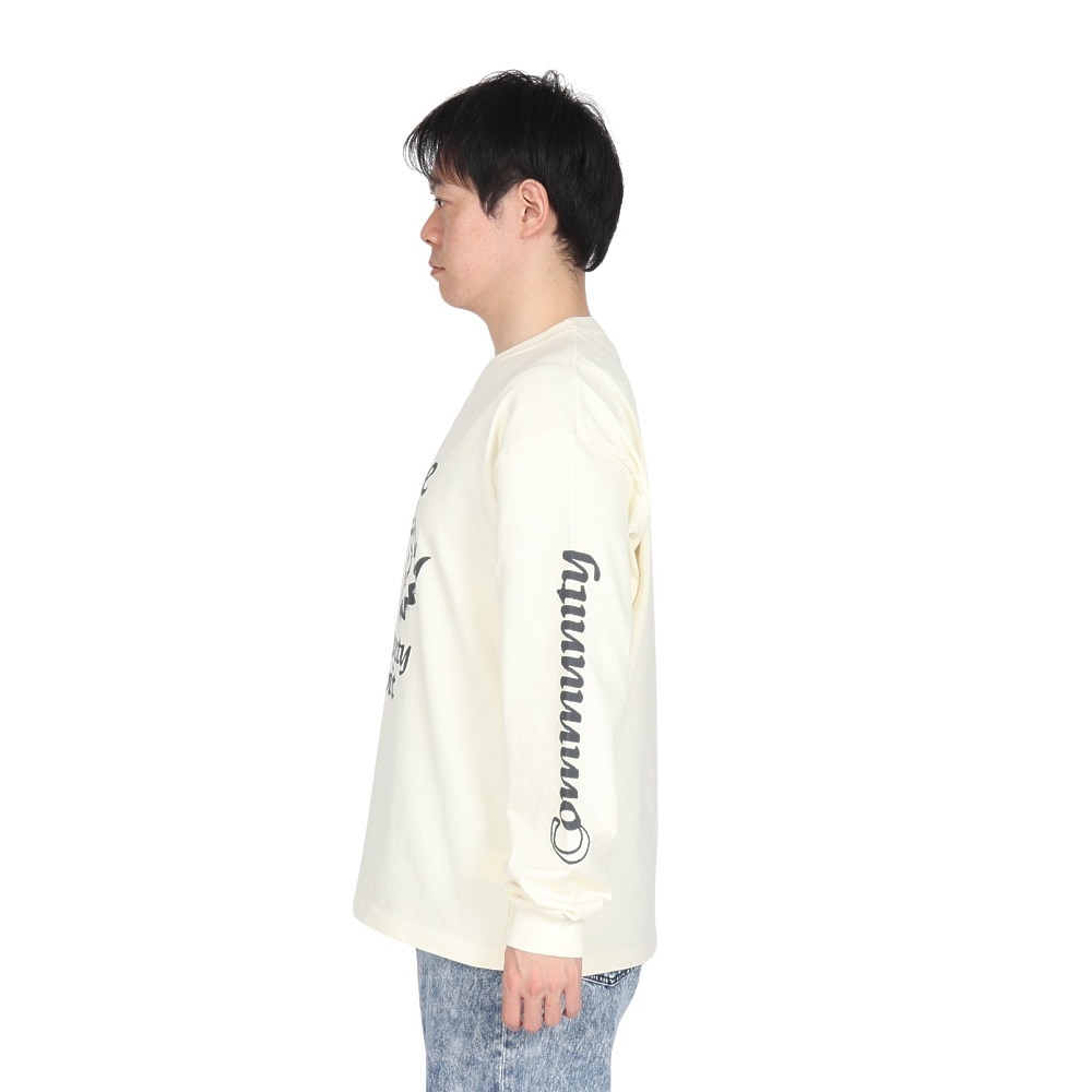 エクストララージ（XLARGE）（メンズ）COMMUNITY SPIRIT 長袖Tシャツ 101251011005-OFF WHITE