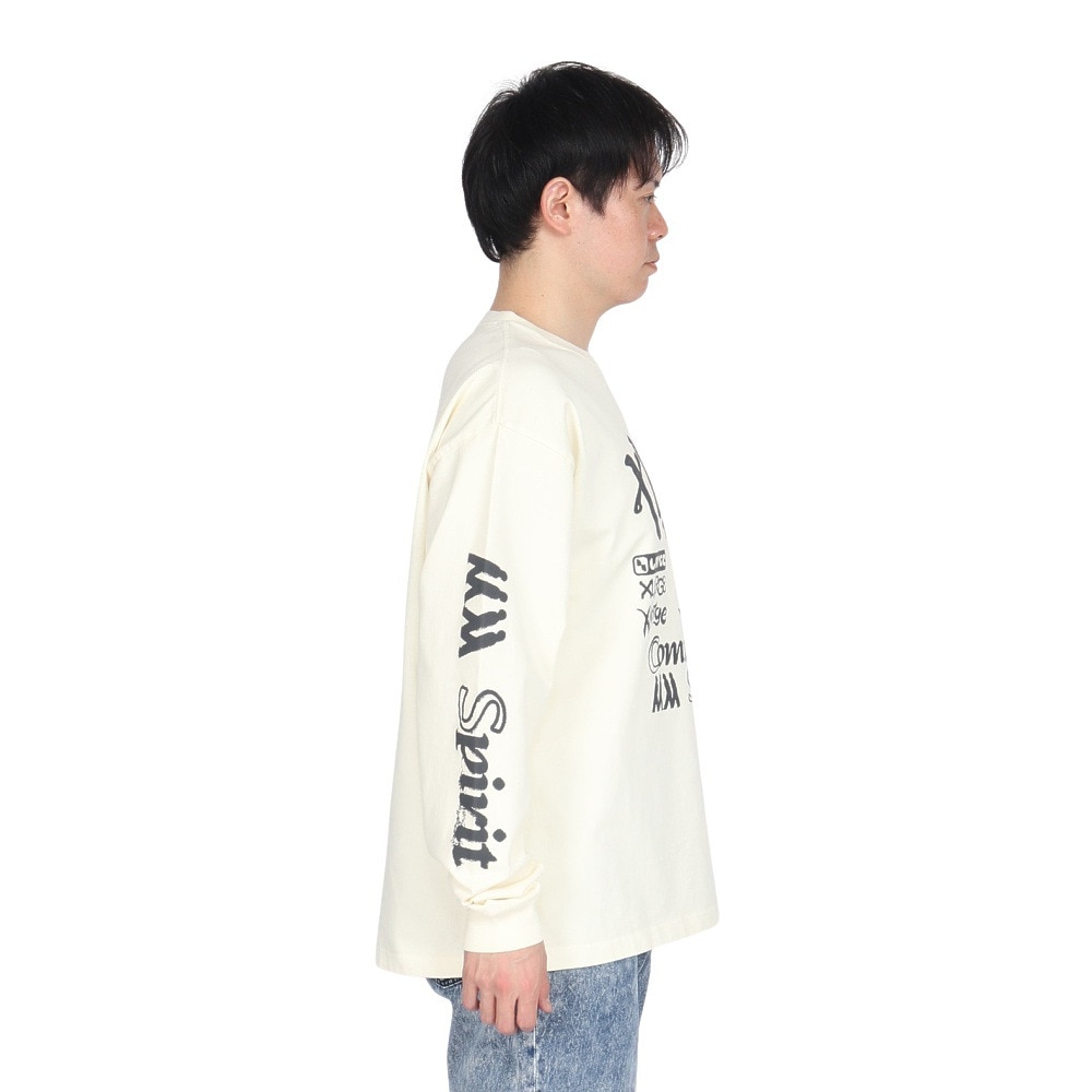 エクストララージ（XLARGE）（メンズ）COMMUNITY SPIRIT 長袖Tシャツ 101251011005-OFF WHITE
