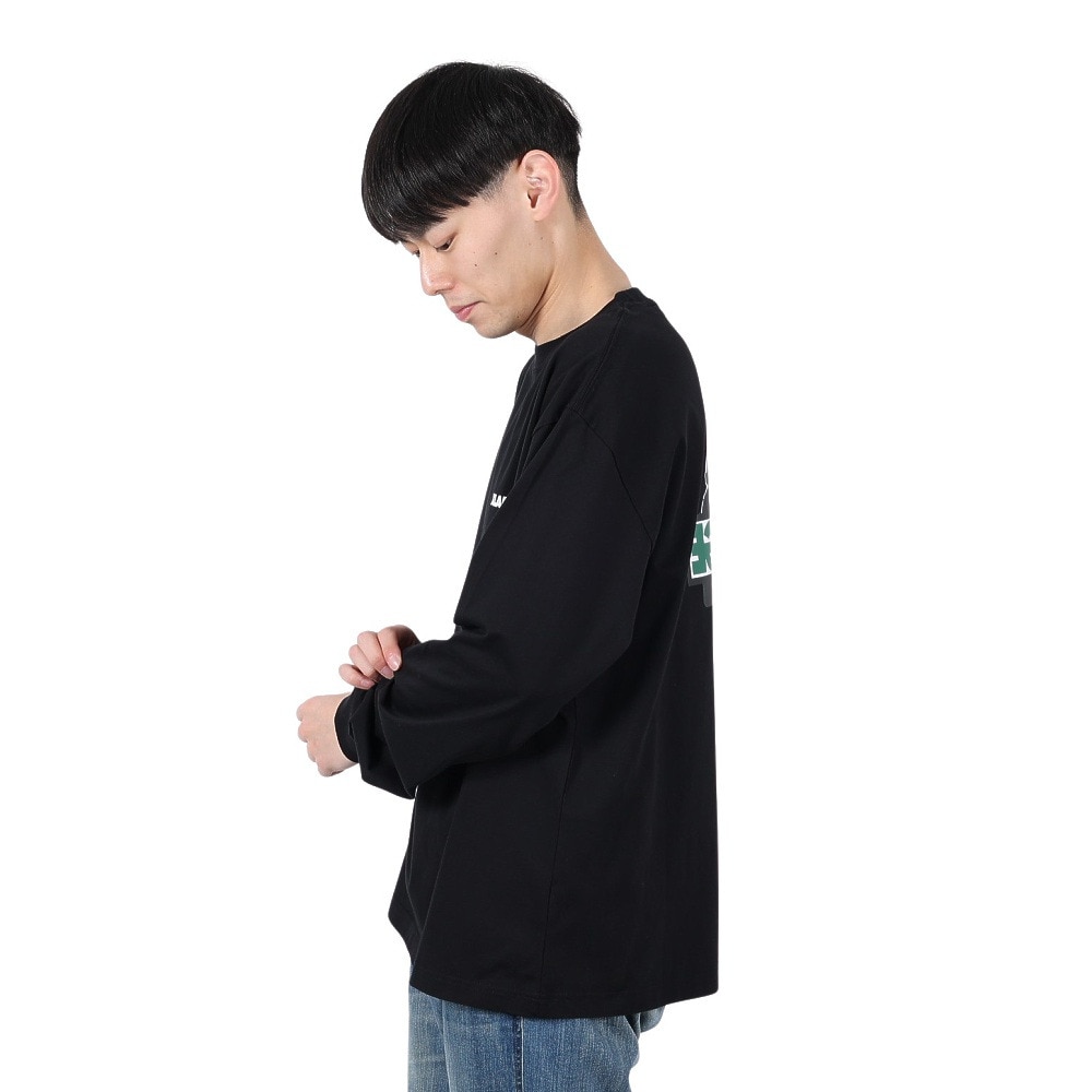 エクストララージ（XLARGE）（メンズ）BACKSIDE OG 長袖Tシャツ 101251011006-BLACK