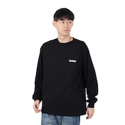 (メンズ)BACKSIDE OG 長袖Tシャツ 101251011006-BLACK