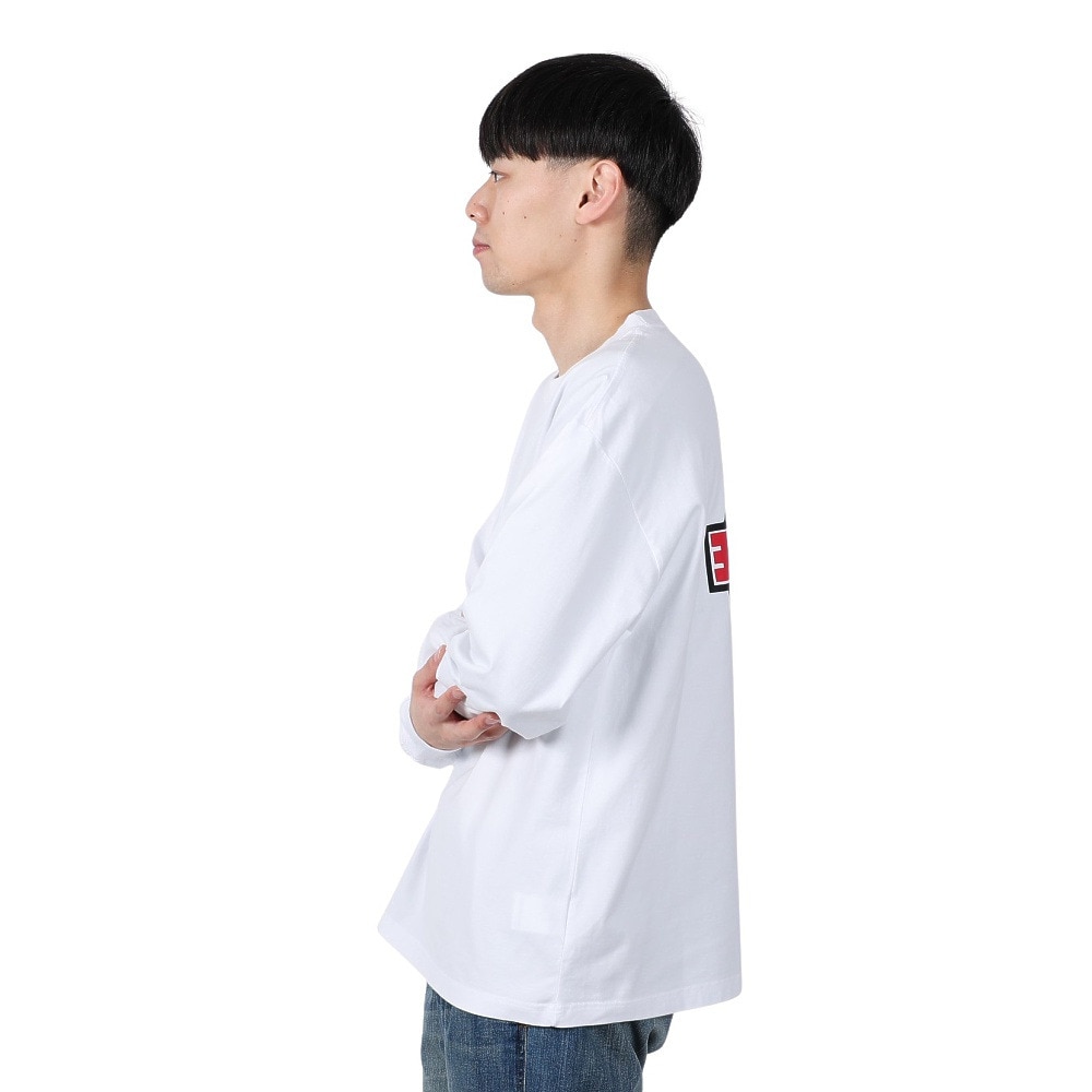 エクストララージ（XLARGE）（メンズ）BACKSIDE OG 長袖Tシャツ 101251011006-WHITE