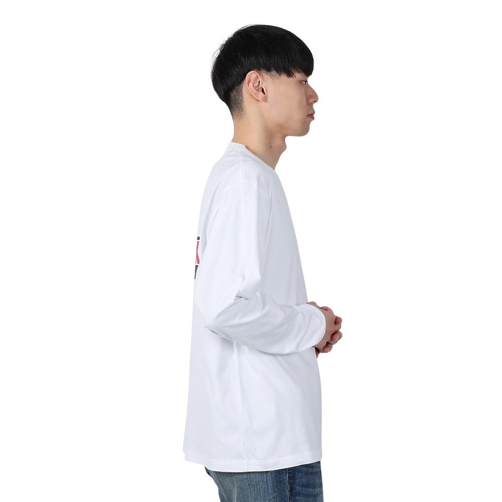 エクストララージ（XLARGE）（メンズ）BACKSIDE OG 長袖Tシャツ 101251011006-WHITE