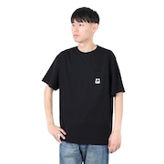 (メンズ)OG TAG 半袖ポケットTシャツ 101251011007-BLACK