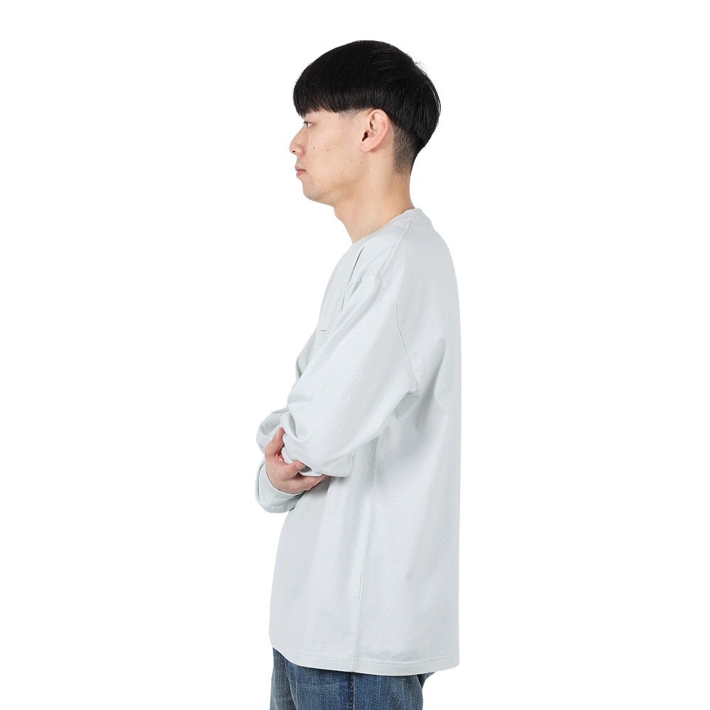 エクストララージ（XLARGE）（メンズ）スタンダード ロゴ タグ ポケット 長袖 Tシャツ 101251011008-GREY