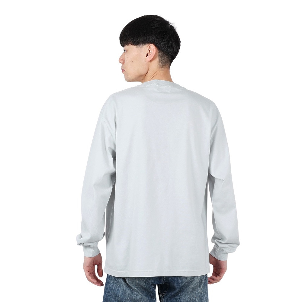 エクストララージ（XLARGE）（メンズ）スタンダード ロゴ タグ ポケット 長袖 Tシャツ 101251011008-GREY