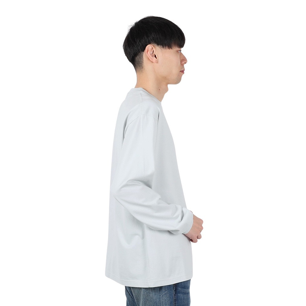 エクストララージ（XLARGE）（メンズ）スタンダード ロゴ タグ ポケット 長袖 Tシャツ 101251011008-GREY