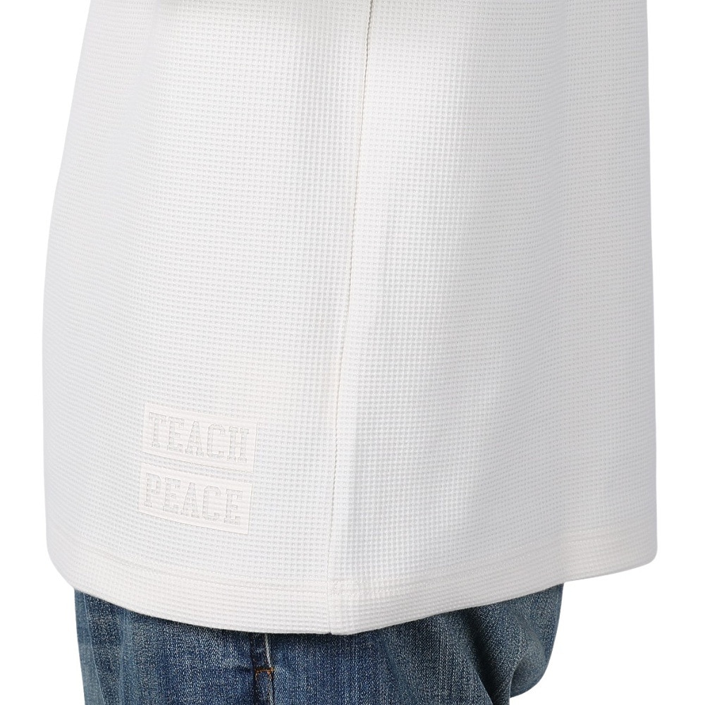 エクストララージ（XLARGE）（メンズ）キャンパス ワッフル 長袖Tシャツ 101251011015-OFF WHITE