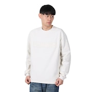 (メンズ)キャンパス ワッフル 長袖Tシャツ 101251011015-OFF WHITE