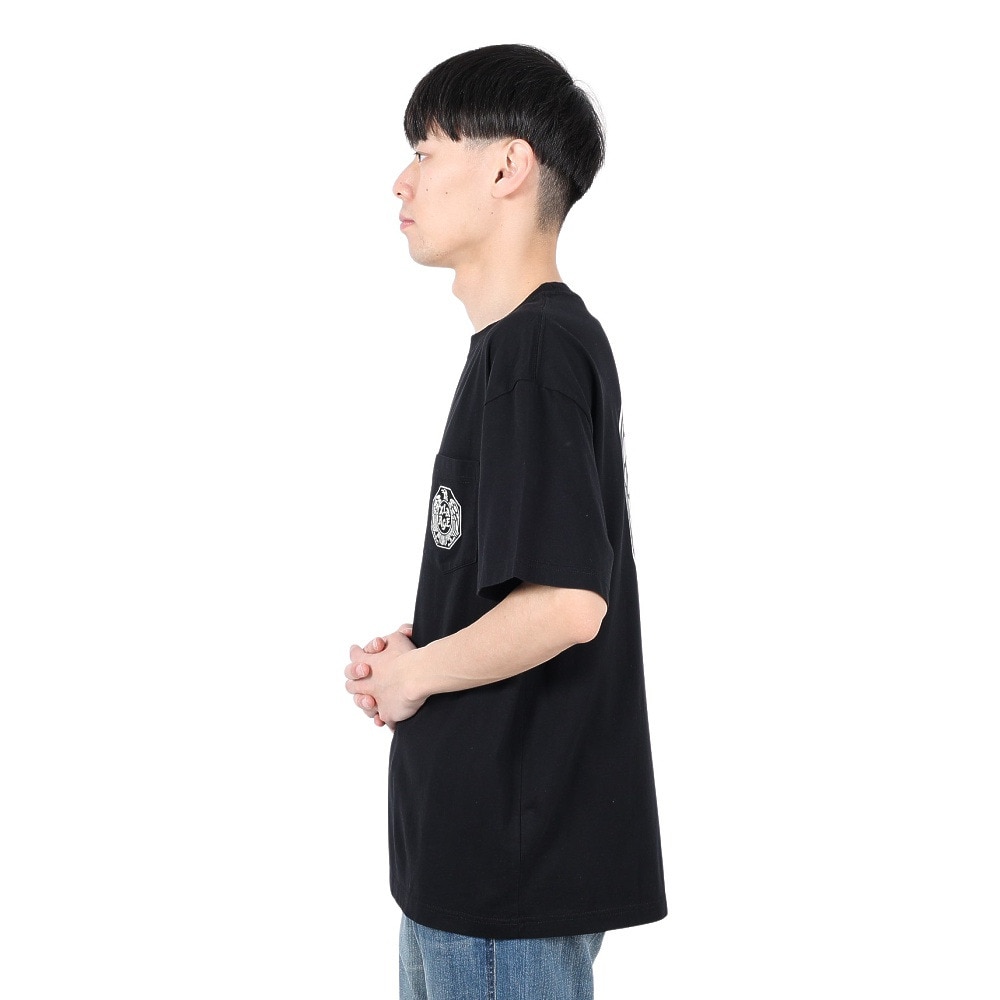 エクストララージ（XLARGE）（メンズ）EAGLE 半袖ポケットTシャツ 101251011016-BLACK