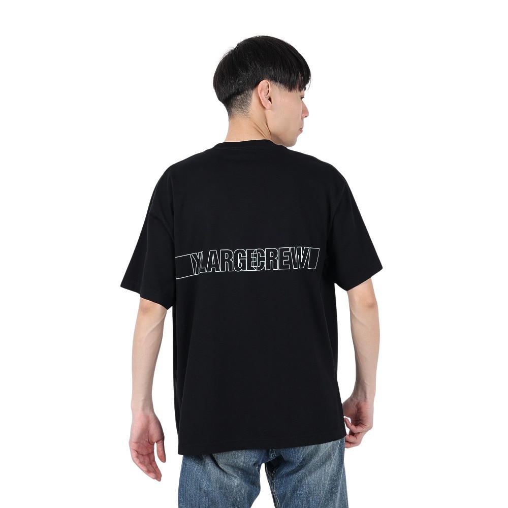 エクストララージ（XLARGE）（メンズ）VISUAL TECHNOLOGIES 半袖Tシャツ 101251011019-BLACK